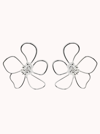 Bloom Earrings | Silver