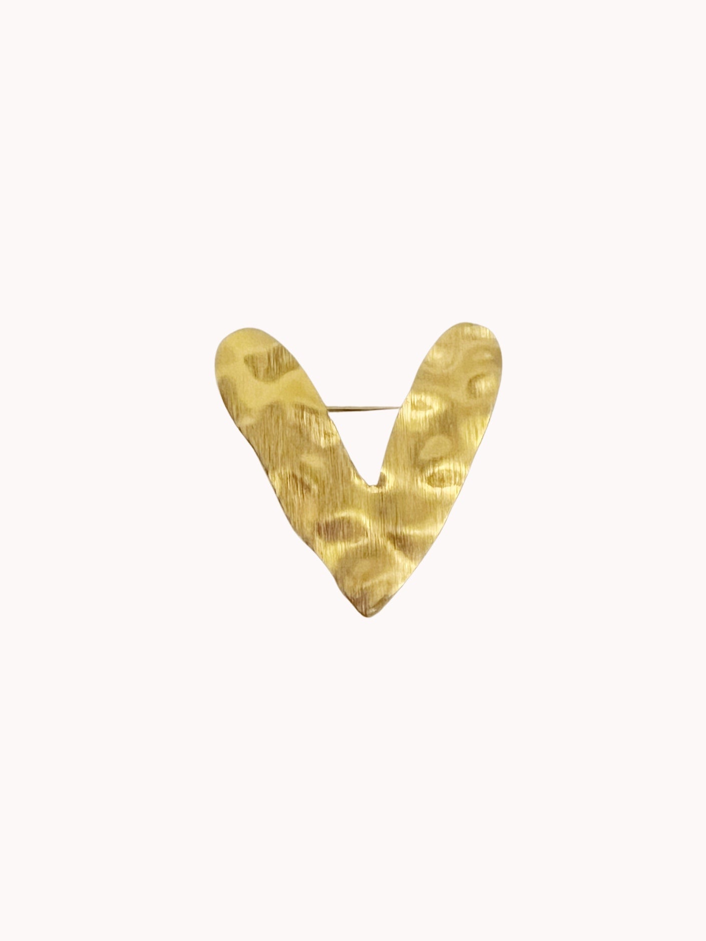 You Are The One Brooch | Gold