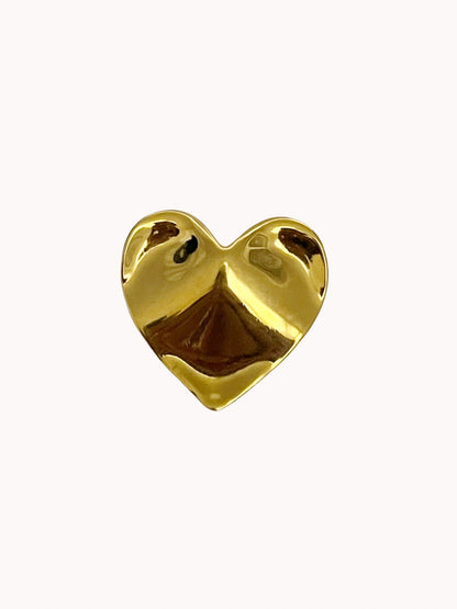 Hearts On Fire Brooch | Gold