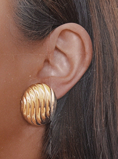 You Are Amazing Earrings | Gold