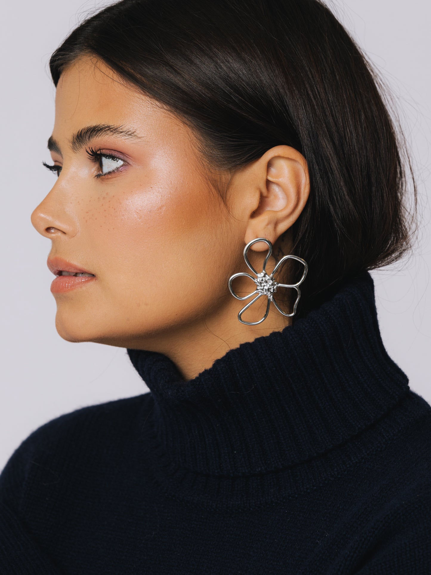 Bloom Earrings | Silver