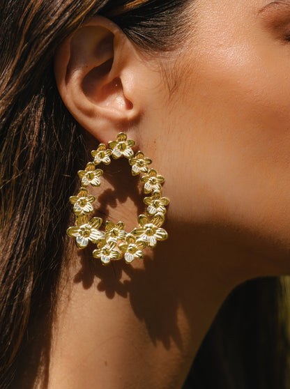 Bloom Earrings | Gold